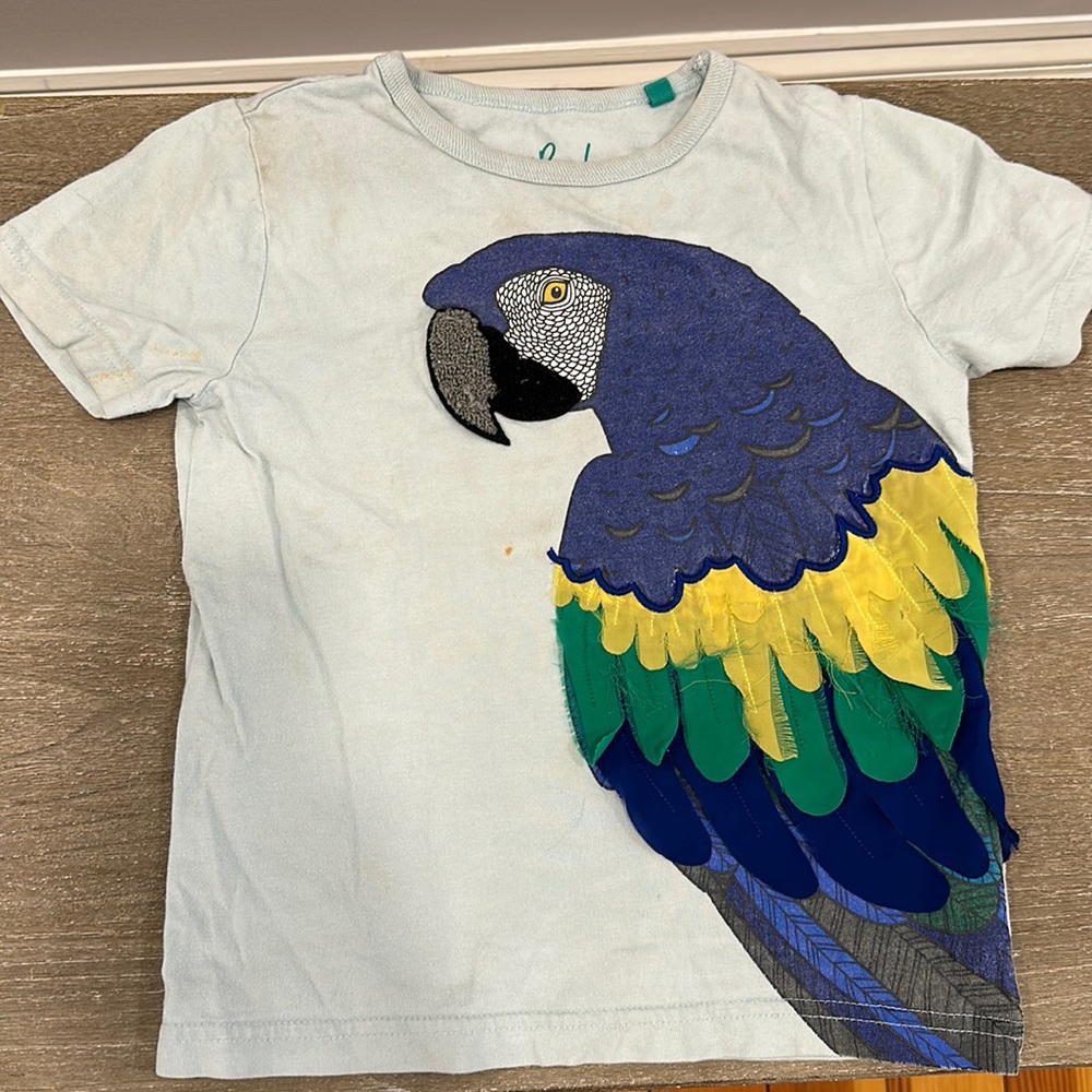 Mini Boden Parrot t shirt